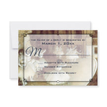 Degas' Probe über Bühne Wedding RSVP