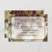 Degas' Probe über Bühne Wedding RSVP (Vorne/Hinten)