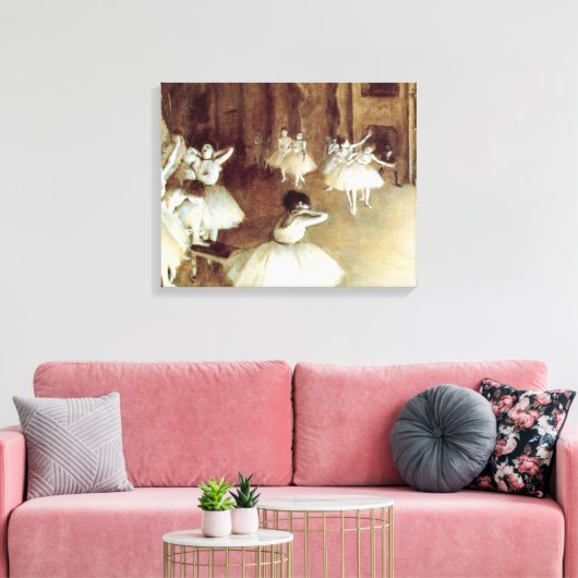 Degas-Probe zur Bühne Leinwanddruck (Insitu (Wohnzimmer))