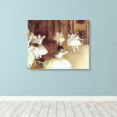 Degas-Probe zur Bühne Leinwanddruck (Insitu (Holzboden))