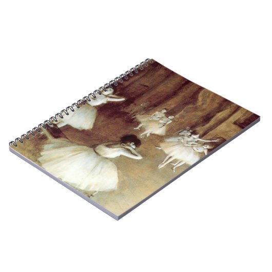 Degas-Probe zur Bühne Notizblock (Linke Seite)