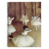 Degas-Probe zur Bühne Notizblock (Vorderseite)