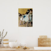 Degas - Prüfung des Tanzes Poster (Küche)
