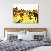 Degas: Racehorses Before the Stands Leinwanddruck (Insitu (Schlafzimmer))