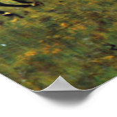 Degas - Rennen in Longchamp Poster (Ecke)