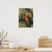 Degas - Russischer Tänzer Poster (Küche)