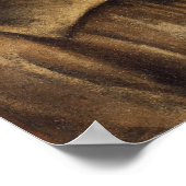 Degas - Selbstportrait 1856 Poster (Ecke)