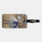 Degas Study of a Dancer Gepäckanhänger (Rückseite horizontal)