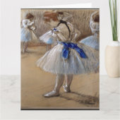 Degas Study of a Dancer Karte (Vorderseite)