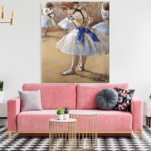 Degas Study of a Dancer Leinwanddruck (Insitu (Wohnzimmer))