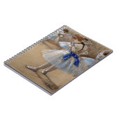 Degas Study of a Dancer Notizblock (Linke Seite)