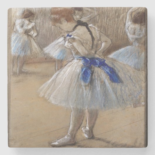 Degas Study of a Dancer Steinuntersetzer (Vorderseite)