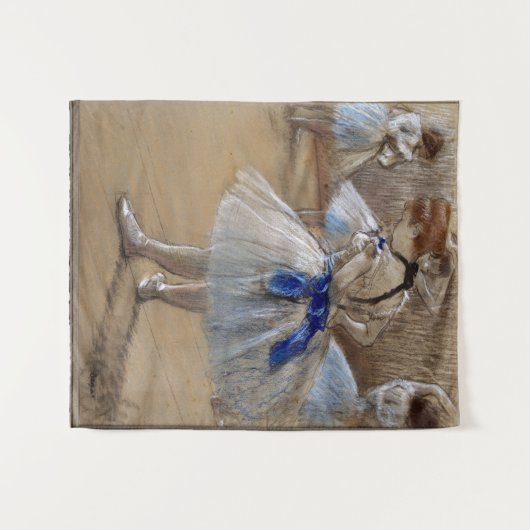 Degas Study of a Dancer Wandteppich (Vorderseite (Horizontal))