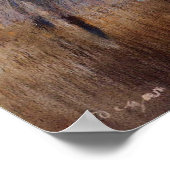 Degas - Tänzer Entspannen 1885 Poster (Ecke)