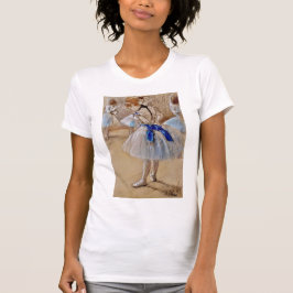 Degas Tänzer mit blauer Schleife T-Shirt