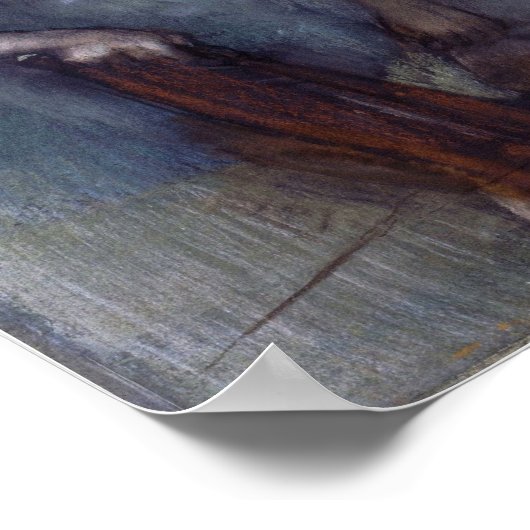 Degas - Tänzer Poster (Ecke)