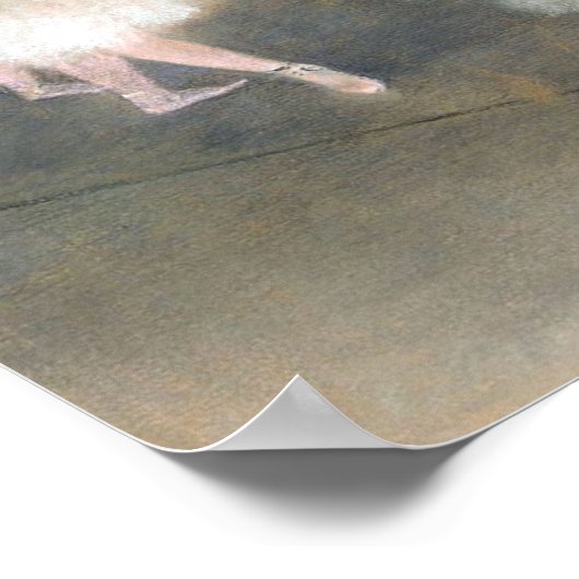 Degas, Tänzer Poster (Ecke)