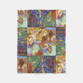 Degas' Tänzer und Marc's Deer Fleecedecke (Vorderseite)