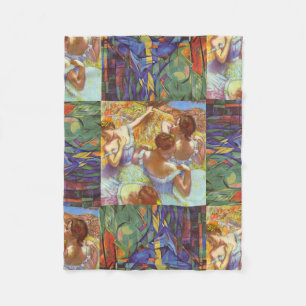 Degas' Tänzer und Marc's Deer Fleecedecke