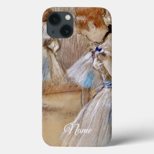 Degas Tänzerin mit blauem Band iPhone / iPad-Hülle Case-Mate iPhone Hülle