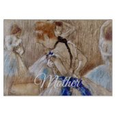 Degas Tänzerin mit blauem Band  Schneidebrett (Vorderseite)