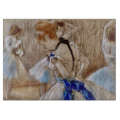 Degas Tänzerin mit blauem Band  Schneidebrett (Vorderseite)