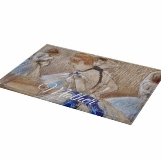 Degas Tänzerin mit blauem Band  Schneidebrett