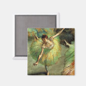 Degas - TänzerTilgung Magnet (Vorderseite/Rückseite)