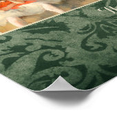 Degas "The Dance Lesson" Poster (Ecke)