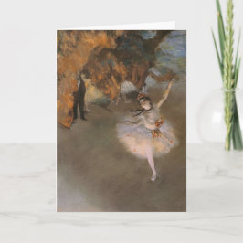 Degas The Star Karte