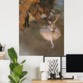 Degas The Star Poster (Heimbüro)