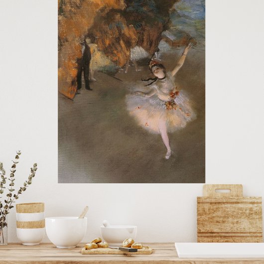 Degas The Star Poster (Küche)