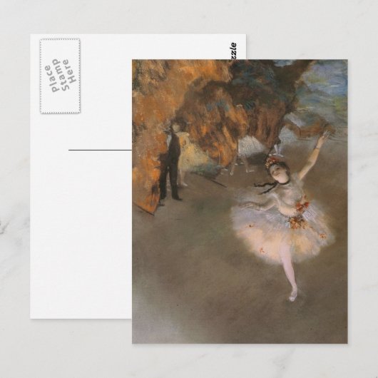 Degas The Star Postkarte (Vorne/Hinten)