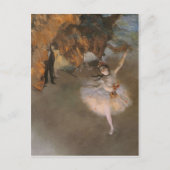 Degas The Star Postkarte (Vorderseite)