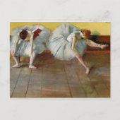Degas Two Ballet Dancers Postcard Postkarte (Vorderseite)