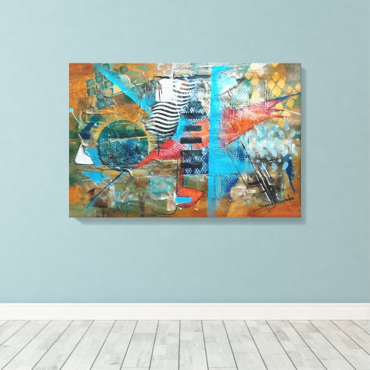 Degelo Leinwanddruck (Insitu (Holzboden))