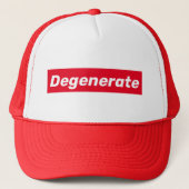 Degenerate Apparel Truckerkappe (Vorderseite)