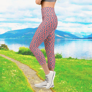 Degenerate Star Ladys Capri Leggings