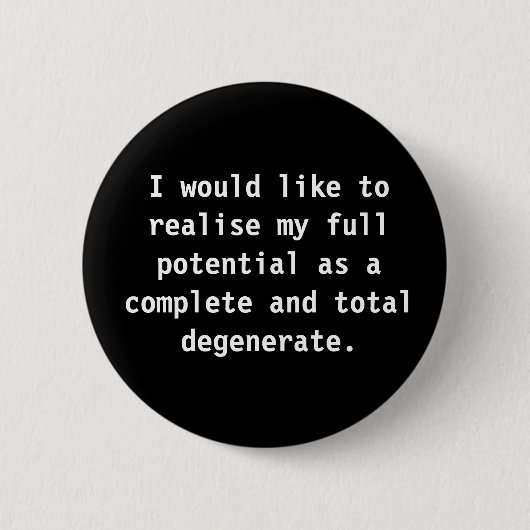 Degeneriertes Button (Vorderseite)