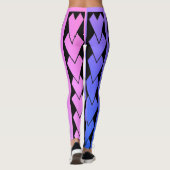 Degradierte Legging-Art Leggings (Rückseite)