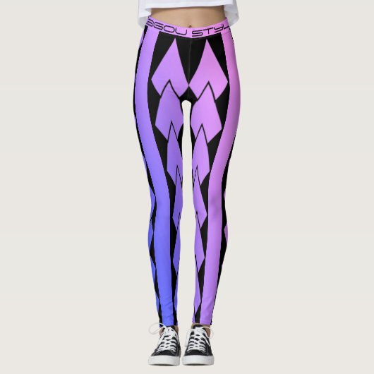 Degradierte Legging-Art Leggings (Vorderseite)