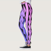 Degradierte Legging-Art Leggings (Links)
