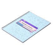 "Degree Loading..." Digitale/Pixel-Uni Notizblock (Linke Seite)