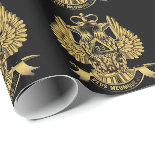 DEGREE MASONS GESCHENKPAPIER (Rolleneckpunkt)