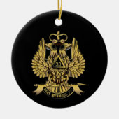 DEGREE MASONS KERAMIK ORNAMENT (Vorne)