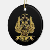 DEGREE MASONS KERAMIK ORNAMENT (Links)