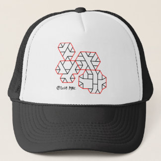 Degree Vertices Geek Hat Truckerkappe