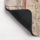 DeGroot-Karte des Gebiets Nevada Mousepad (Ecke)