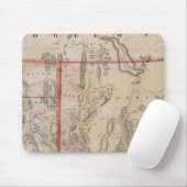 DeGroot-Karte des Gebiets Nevada Mousepad (Mit Mouse)