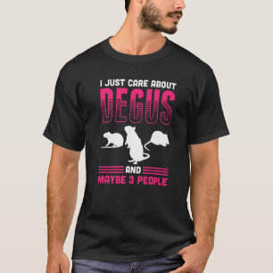 Degu-Inhaber Degu-Tier-Degus-Degu T-Shirt